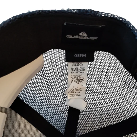 Quiksilver Down The Hatch Trucker Hat - Crown Blue - Picture 4 of 5